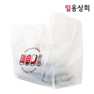 초밥 비닐봉투 DB 중 100매 스시 일식 포장용